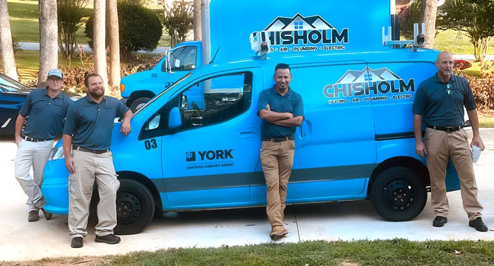 happy Chisholm Plumbing, Air & Electric customers