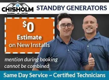 campobello Generators Chisholm Plumbing, Air & Electric