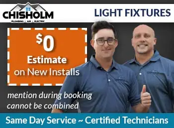 greenvilleLight Fixtures Replacement & Installation Chisholm Plumbing, Air & Electric