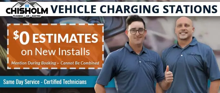 arcadia Vehicle Charging Stations - Chisholm Plumbing, Air & Electric