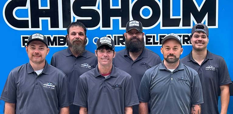 friendly team of techs at chisholm