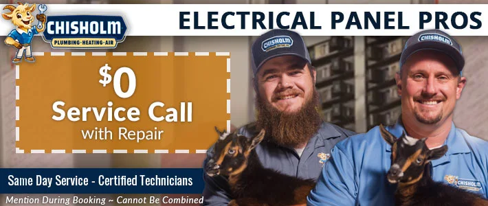 greenville Panel Install  Chisholm Plumbing, Air & Electric